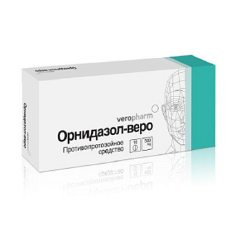упаковка Орнидазол-веро®